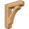 Ekena Millwork Legacy Craftsman Rough Sawn Bracket w/ Offset Brace, Western Red Cedar, 8"W x 30"D x 34"H BKT0806X30X34LEC04RWR - alternate 1